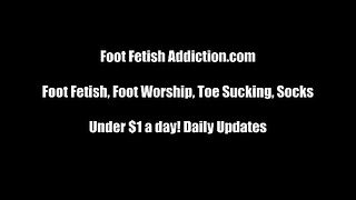 Suck On My Toes And Adore My Foot Enjoy You Equal It