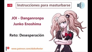 Аудио Joi Anime Espa Ol. Джунко Эношима Де Данганронпа, Instrucciones…