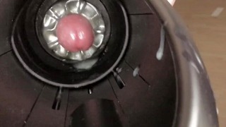 First Time Uses Fleshlight Launch With the Quickshot | 5 Cumshots in a Row