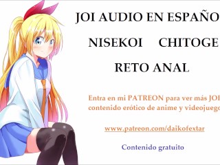 Joi Hentai De Nisekoi En Espa Ol. Com Voz Feminina! Chitoge.