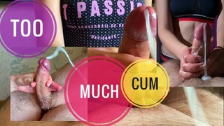 Spermaverschwendung. Größte Cumshots-Sammlung 100