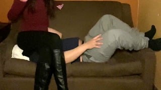 Human Couch: Princess Aria Bounces, Shakes Grinds Her Ass (episode 5 Preview)