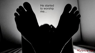 Sub Gives Femdom Worship to His Mistress