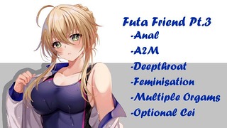 Anime JOI Futa zamienia cię w femboya futa analnego, część 3