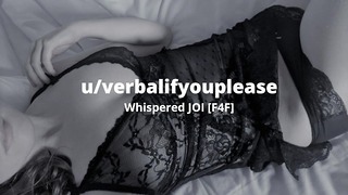 Whispered JOI For Your Pussy F4F Uk Lesbian Audio