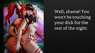 Faygrey Tricked And Sissified By Futa Bowsette JOI CEI Sissification Sissygasm Assdestruction Edging Femdom