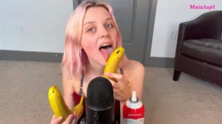 Asmr-Banana Sucking 2