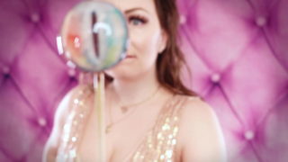 Asmr: Eats Lollipop Candy In Latex Medical Gloves Sfw Video By Arya Grander