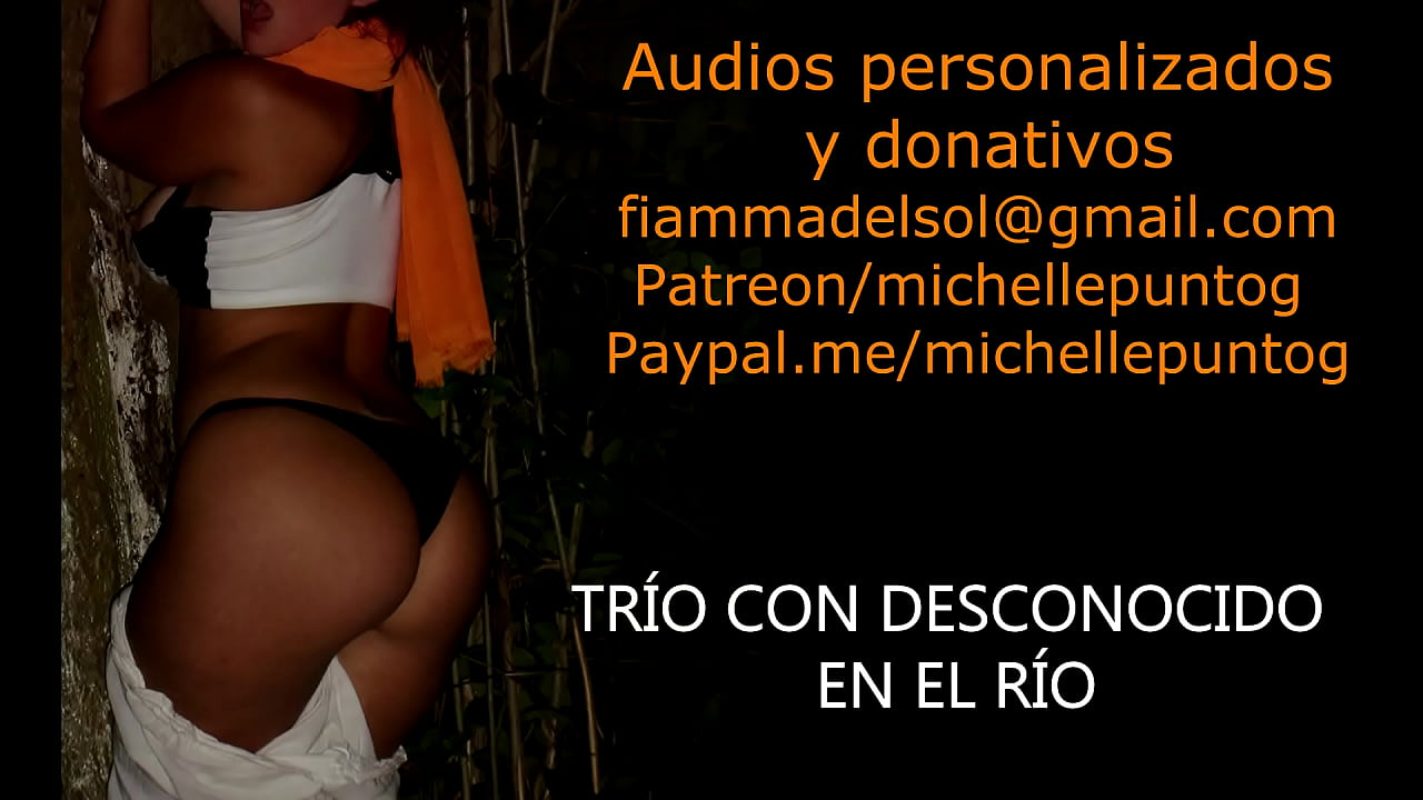 lyd Asmr Michelle Punto G Trío En El Río Con Desconocido - Audio Reality bilde
