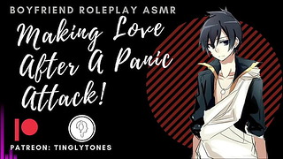 Making Like After A Panic! Boyfriend Roleplay Asmr. Dude Voice M4F Audio Just