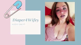 Diaper4Wifey Твоя жена надевает тебе подгузники!!