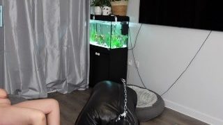 Femdom Bitchsuit Ballbusting Ass Hook CBT Flr Ass Licking Eating Chastity Cage BDSM Milf Степом