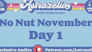 Femdom Desafío de noviembre sin nueces - Día 1 Masturbación mutua Paja Digitación Coño húmedo