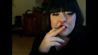 Goth Whore Smokes 2 More Cigarettes