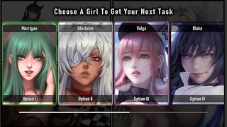 Hentaianimejoi – Изберете правилните момичета, за да слезете JOI Игра W/ CBT, 4 края