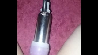 Milking My Cock With Milking Machine