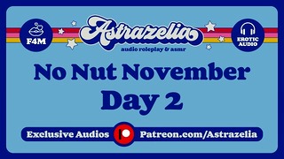 No Nut November Challenge – 2. nap Femdom Maszturbáló Good Boy Denial Vagina Csodálkozz