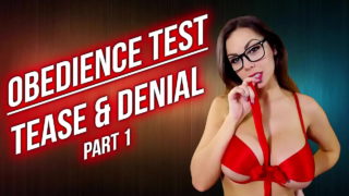 Obedience Test – Tease & Denial – Part 1 – Preview – Immeganlive