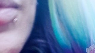 Sissy Brainwash Amsr Whisper Latex Femdom Rainbow Hair Tatuerad älskarinna Suicide Babe Slave Dominati