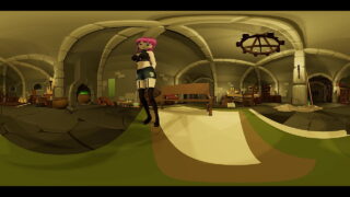 360 VR JOI: Date una palmada por la diosa Lara Cum Countdown Femdom