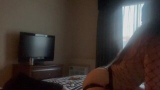 Anonymous Female Orgasm Pegging 6’10 Tinder Date In Random Hotel Room