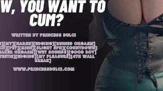 Aw, You Want To Cum? JOI / Fdom / Msub / Ruined / Edging / Mean / Mine / Orgasm / Countdown