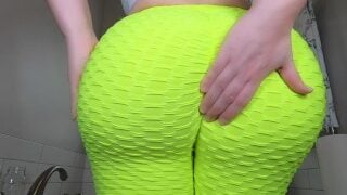 Goddess Farts “Fart Frenzy” – Farting In Different Gym Leggings Teaser – PAWG Farts