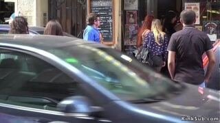 Lezdom In Public For Spanish Hottie