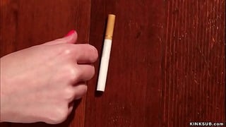 Lezdoms Help Anal Slut Quit Smoking