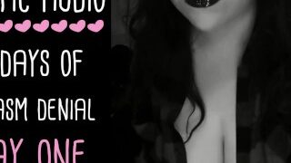 Orgasmuskontrolle und -verleugnung Asmr Audioserie – Tag 1 von 5, nur Audio JOI Femdom Lady Aurality