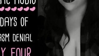 Orgasm Control & Denial Asmr Audio Series – Day 4 Of 5 Audio Only JOI Femdom Lady Aurality