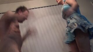 Princess Kendra Gives Him A Bad Ballbusting