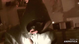Rubbernurse Agnes - capa de chuva de borracha Klepper, vintage, máscara de felação, boquete, punheta, massagem de próstata, pegging