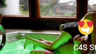 Sensual Hot Tub Ballbusting