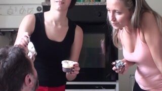 Spitting Humiliation Femdom In Kitchen