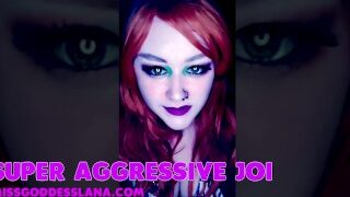 Super Aggressive JOI For Loser Wanker Bois Includes Cum Countdown Comment If You Like It