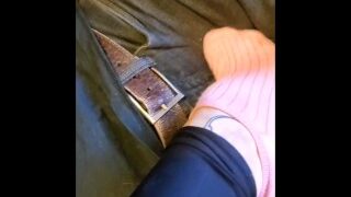 Trampling, Ballbusting, Footjob, Socks And Footworship By Miss Feet Touch And This Slaveboy. Preview