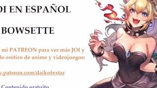 Joi Anime De Bowsette En Espa Ol. Con Voz Femenina!